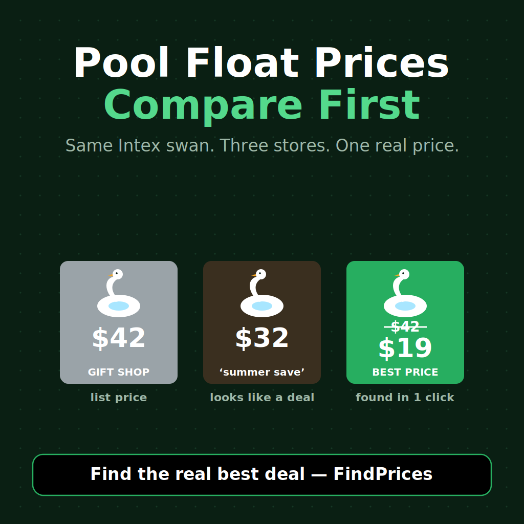 Pool Float Price Comparison: How to Save 40% on Summer Inflatables Before the Pool Party Rush